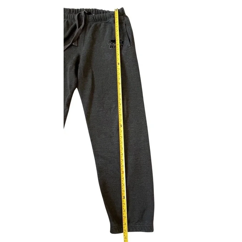 Roots Salt & Pepper Sweatpants Mens Large Charcoal Grey Heather Joggers Logo